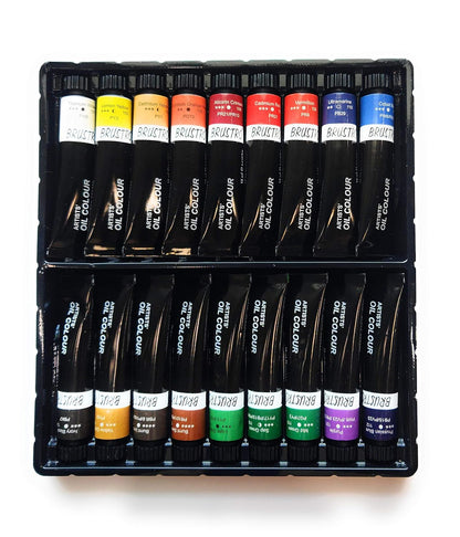 Qatalitic: Set - 12 Vivid Colors in 12ml Tubes, Artists Quality Opaque Watercolors for Crafting and Fine Art Projects