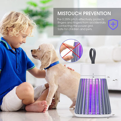 Qatalitic Mosquito Killer Machine Mosquito Killer USB Powered Bug Zapper Mosquito LAMP for Home Electric LED LAMP Mosquito Killer Indoor/Outdoor Mosquito Trap Machine