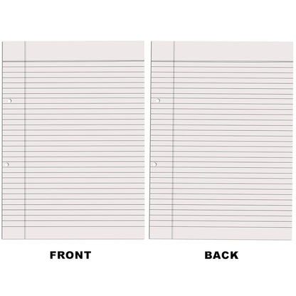 Qatalitic A4 Size Both Side Ruled Sheet for Project/Assignment/Practical/Homework (Pack of 400 Sheets)
