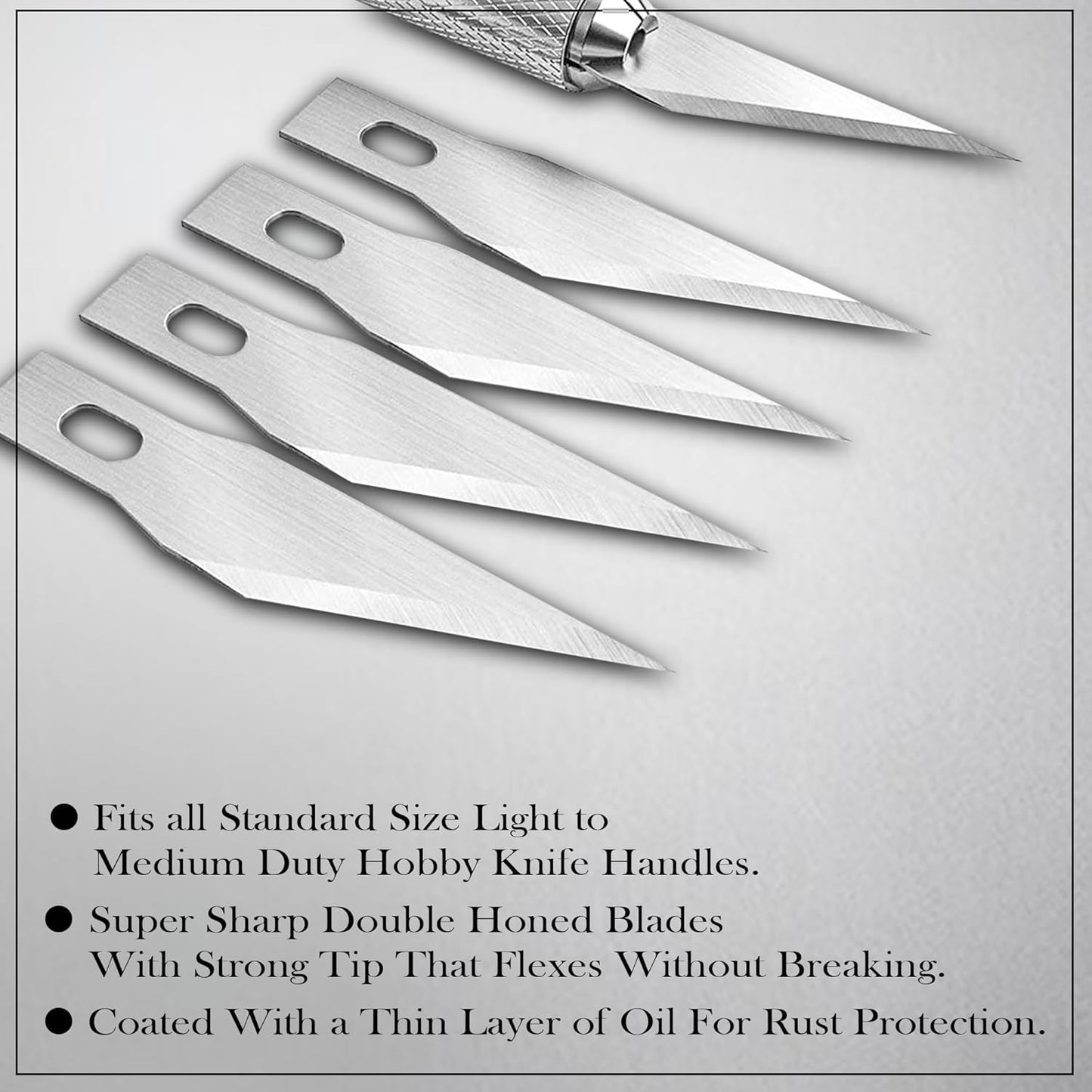 Qatalitic Detail Pen Cutter With 5 Interchangeable Blades For Carving and Paper Cutting