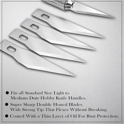 Qatalitic Detail Pen Cutter With 5 Interchangeable Blades For Carving and Paper Cutting