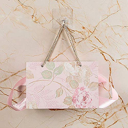 Qatalitic Enterprise PVC Wall Hooks, Pack of 10, Transparent