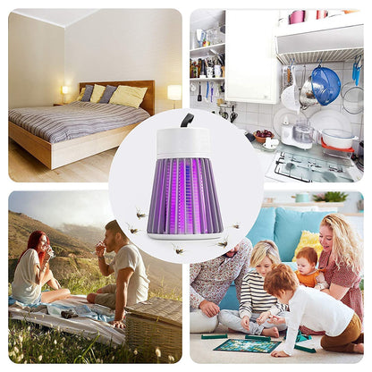 Qatalitic Mosquito Killer Machine Mosquito Killer USB Powered Bug Zapper Mosquito LAMP for Home Electric LED LAMP Mosquito Killer Indoor/Outdoor Mosquito Trap Machine
