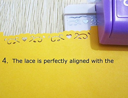Vishal Border Paper Craft Punch for Project Book Making Or School Projects and DIY Art & Crafts (8721-5)