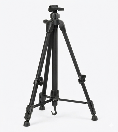 Qatalitic Portable & Folding Art Easel Heavy, Durable, Metal Display Easel Stand with Adjustable Height in a Nylon Carry case for Painting, Professional Artists, Display & Advertisement Purposes