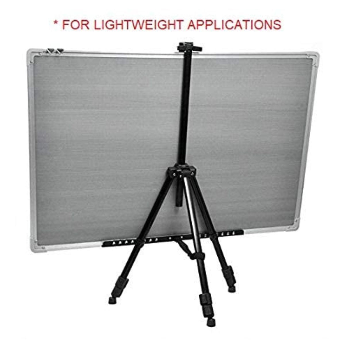 Qatalitic Portable Lightweight Tripod Easel for Professional Artists, Metal Display Easel Stand with Adjustable Height