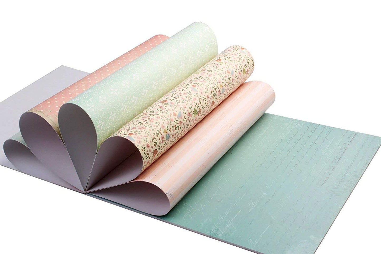 Qatalitic Pattern Design Printed Papers for Art & Craft (VS12004), Size: 12 X 12 Inch for Greeting Cardmaking & Project book making (24 Patterned Sheets + 3 Die Cut Sheets) Paper Designer Paper Pack