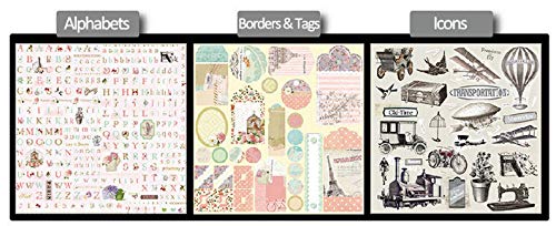 Qatalitic Pattern Design Printed Papers for Art & Craft (VS12004), Size: 12 X 12 Inch for Greeting Cardmaking & Project book making (24 Patterned Sheets + 3 Die Cut Sheets) Paper Designer Paper Pack