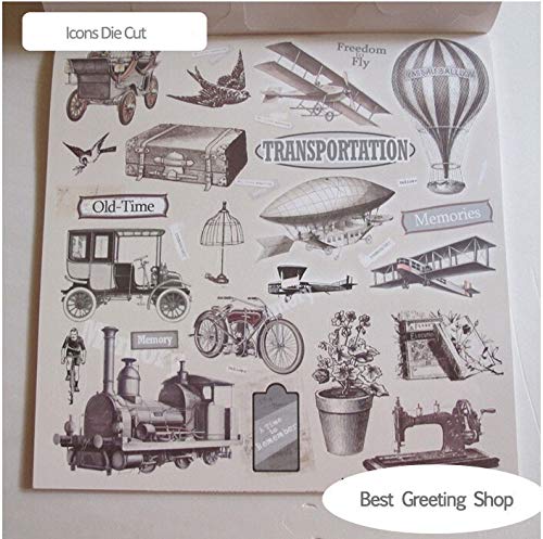 Qatalitic Pattern Design Printed Papers for Art & Craft (VS12004), Size: 12 X 12 Inch for Greeting Cardmaking & Project book making (24 Patterned Sheets + 3 Die Cut Sheets) Paper Designer Paper Pack