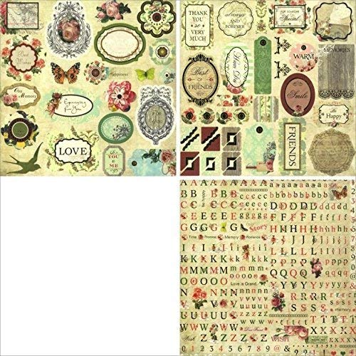 Qatalitic Pattern Design Printed Papers for Art & Craft (VS12017), Size: 12 X 12 Inch for Greeting Cardmaking & Project book making (24 Patterned Sheets + 3 Die Cut Sheets) Paper Designer Paper Pack