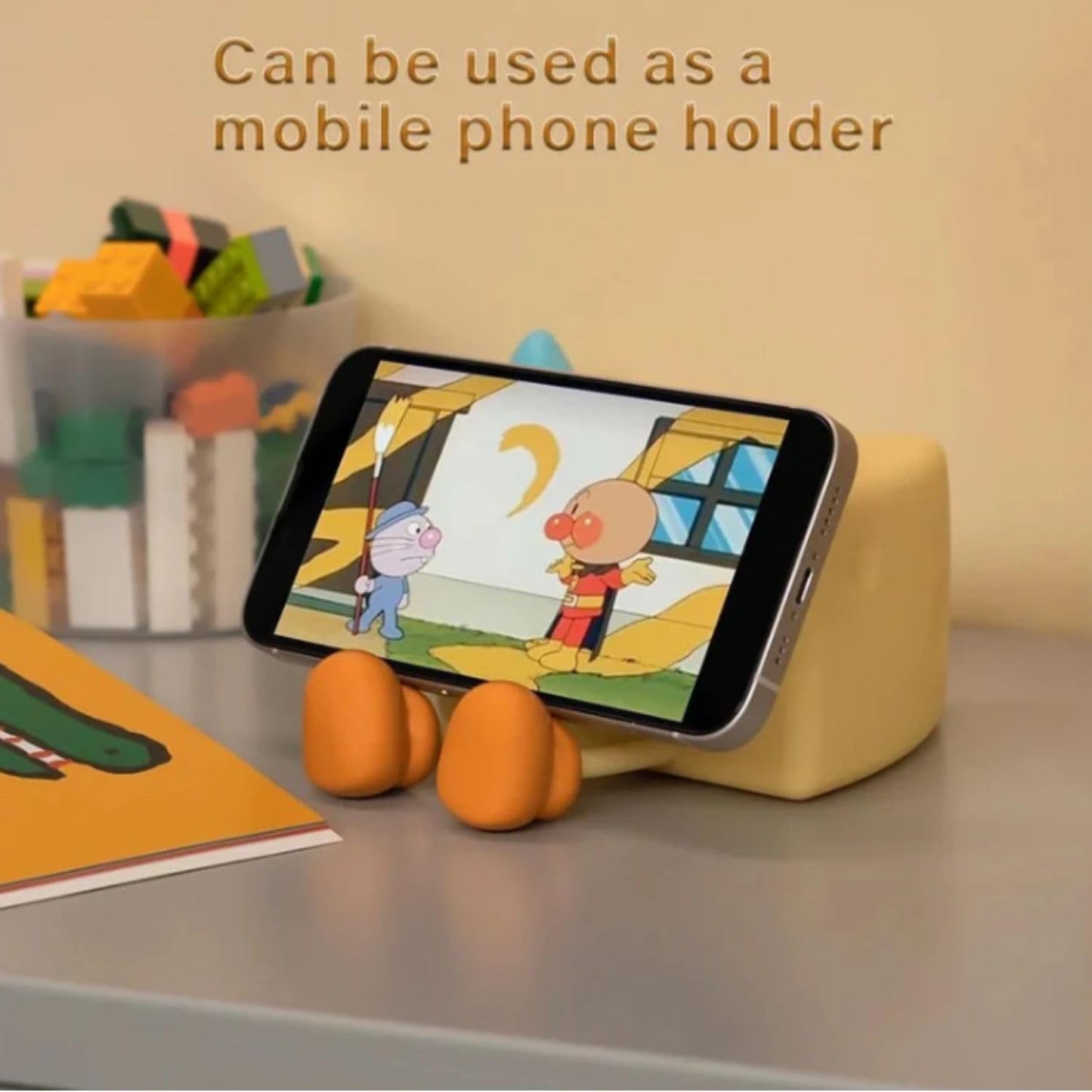 Veriexpress Cheese Rechargeable Silicone Night Lamp - Cheese Lamp, Kids Night Light, Nursery Decor, Birthday Gift, Silicone LED Light