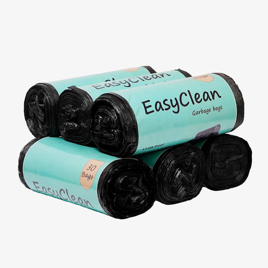 Verixpress Medium Garbage Bags – 30 x 6 ,19x21 Inch, Black Plastic Trash Bags for Wet Waste, Leak-Proof & Durable – Ideal for Home, Kitchen, Office Use