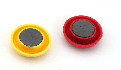 VeriXpress Round Cartoon Emoji Smile Smiley Face Fridge Magnets Refrigerator Magnetic Sticker Toys 3cm Diameter 10Pcs