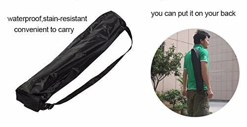 Qatalitic Portable Lightweight Tripod Easel for Professional Artist's, Metal Display Easel Stand with Adjustable Height with Nylon Carry Case for Painting, Display and Advertisement Purposes