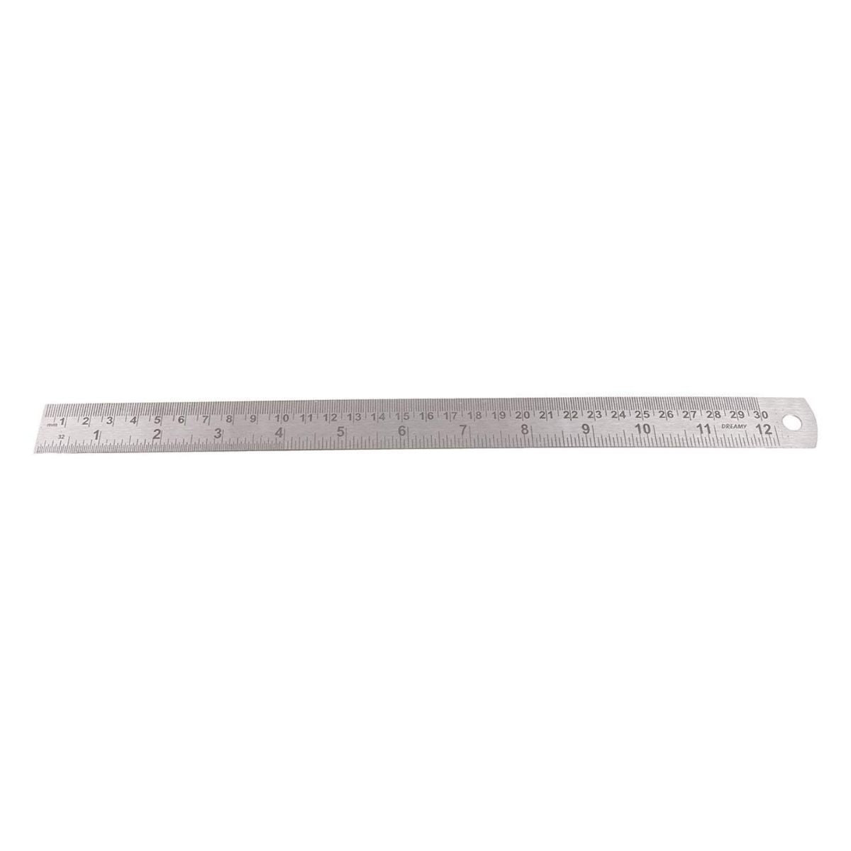 One Ft Ruler Stainless Steel Scale/Ruler 1 Foot – Qatalitic