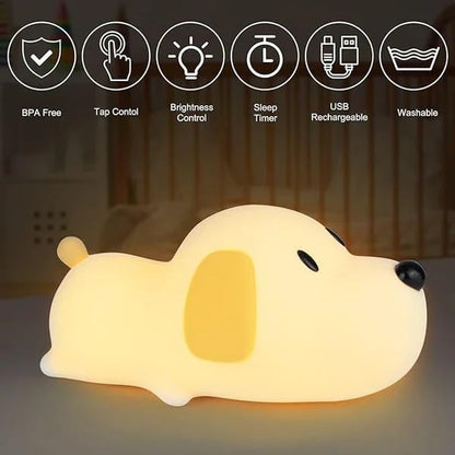 Veriexpress Sleeping Puppy Night Lamp LED Lamp