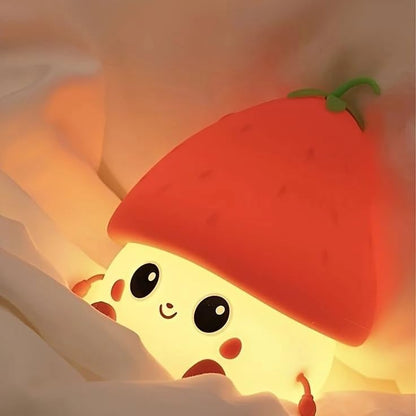 Veriexpress Red Night Lamp LED Strawberry Lamp