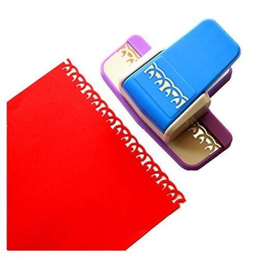 Qatalitic Border Paper Craft Punch for Project Book Making Or School Projects and DIY Art & Crafts (8721-9)