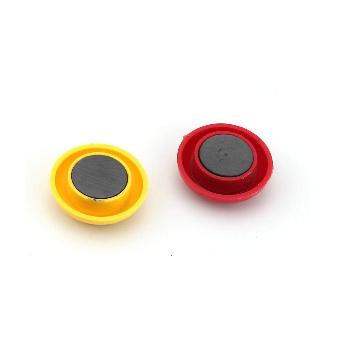 Plastic Round Cartoon Emoji Smile Smiley Face Fridge Magnets