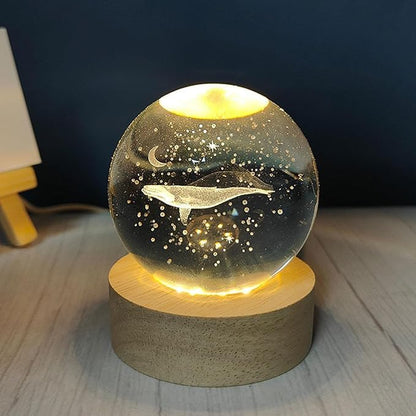 Verixpress Whale Night Light Table Lamp